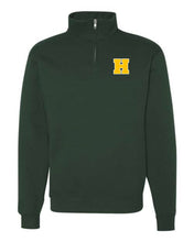 Load image into Gallery viewer, Cadet Collar Quarter-Zip Sweatshirt
