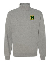 Load image into Gallery viewer, Cadet Collar Quarter-Zip Sweatshirt
