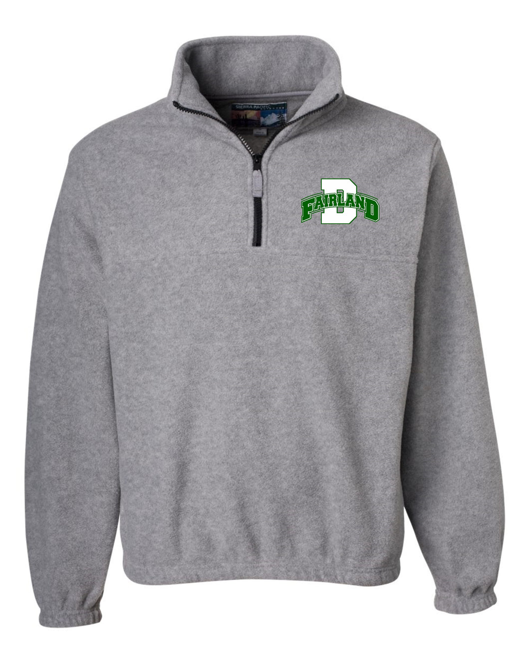 Quarter-Zip Cadet Collar Sweatshirt