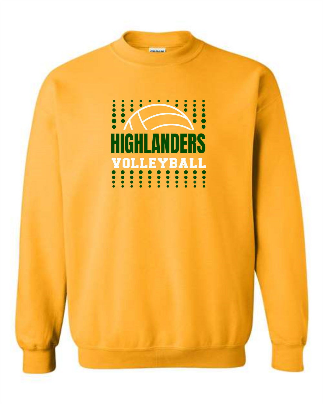 Crewneck Sweatshirt Gold